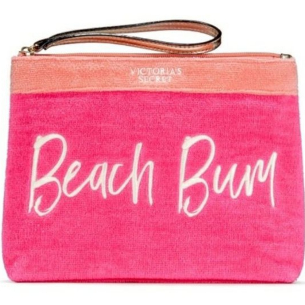 NEW Victoria's Secret Bikini Beach Bum Wristlet Ba